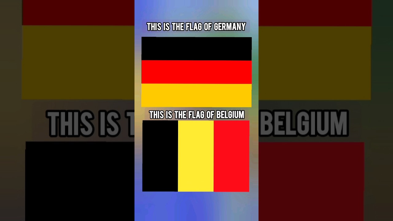 Флаг Германии против флага Бельгии #germanyvsbelgium #flagsofcountries #germanflag #flags