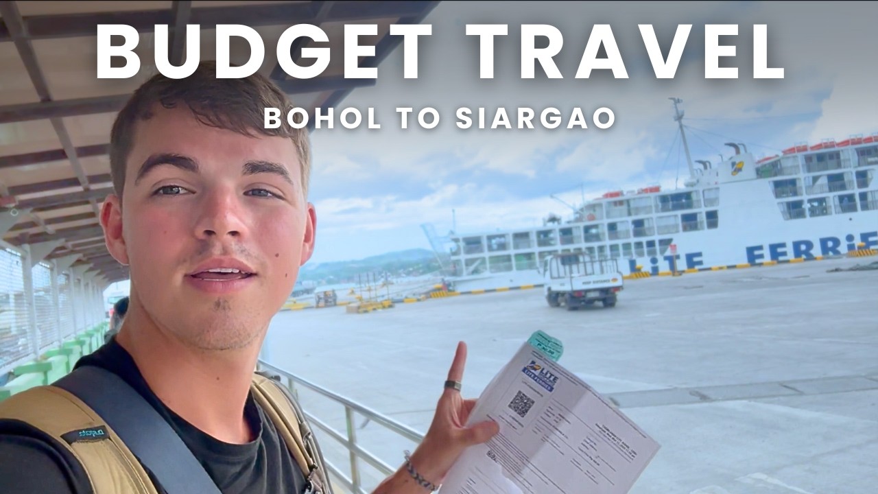 Bohol to Siargao 🇵🇭 the CHEAPEST Way Possible