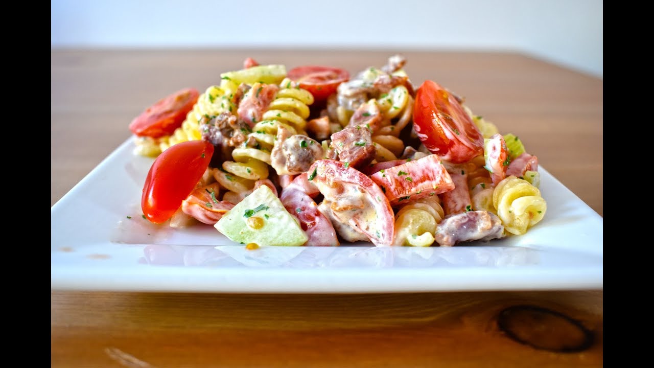 Egyszerű tésztasaláta recept