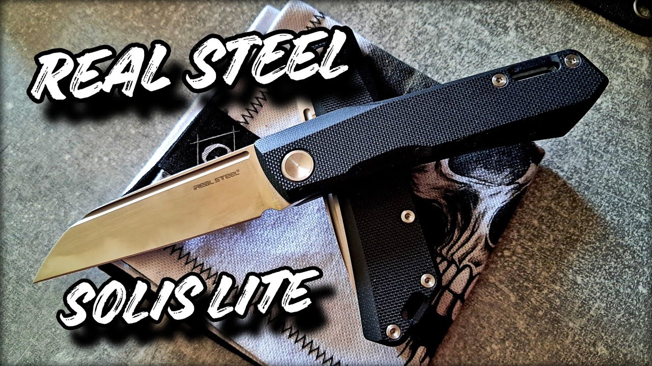 Das Real Steel Solis lite | Ein toller budget Slipjoint Folder!