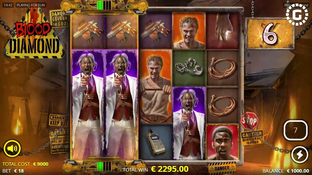 Blood Diamond by Nolimit City Slot Features | GamblerID