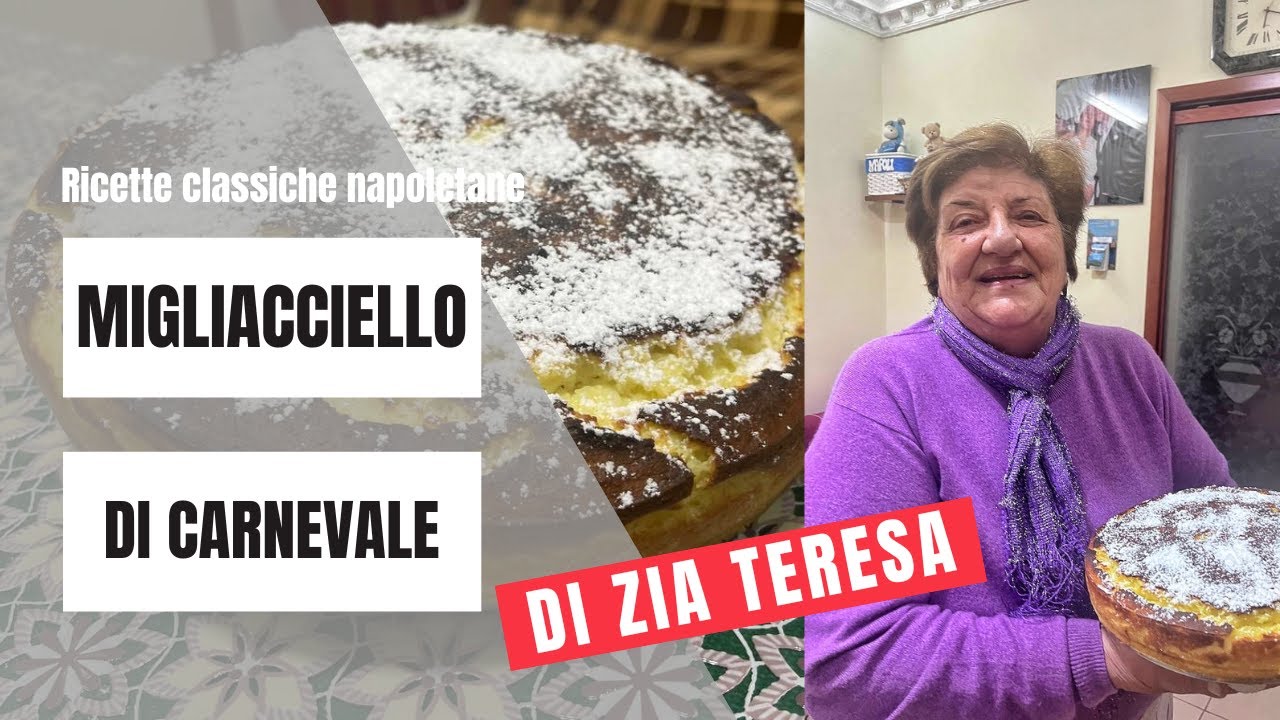 Il migliacciello di carnevale di Zia Teresa