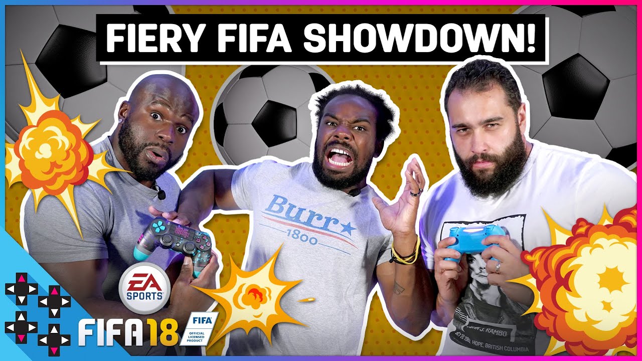 FIFA 18: RUSEV vs. APOLLO CREWS - THE FIERY FIFA SHOWDOWN! - Gamer Gauntlet