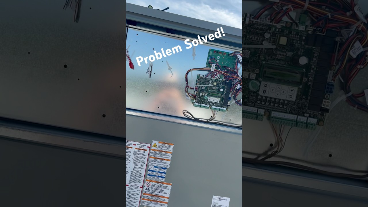 UPDATE: problem solved! #trane #hvac ##hvactechnician #troubleshooting #accircuits #automobile