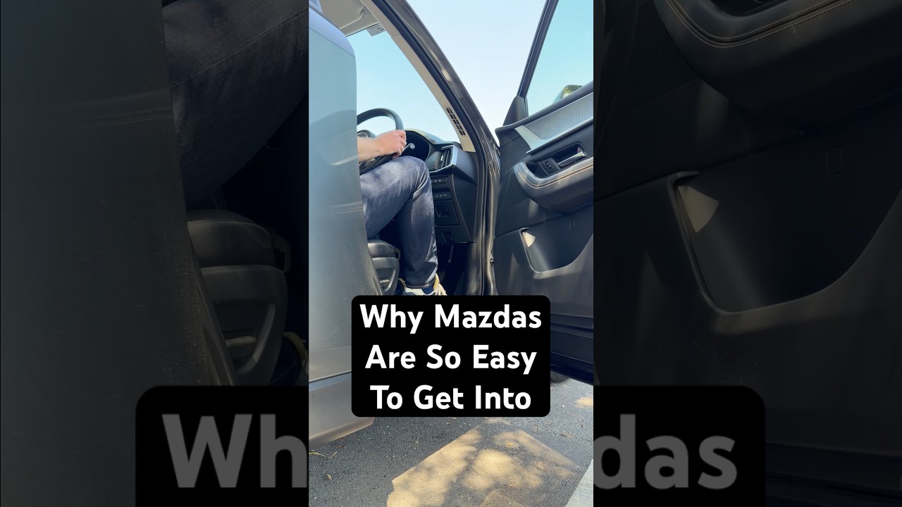 Почему в автомобили Mazda так легко сесть | Большинство людей этого не знают