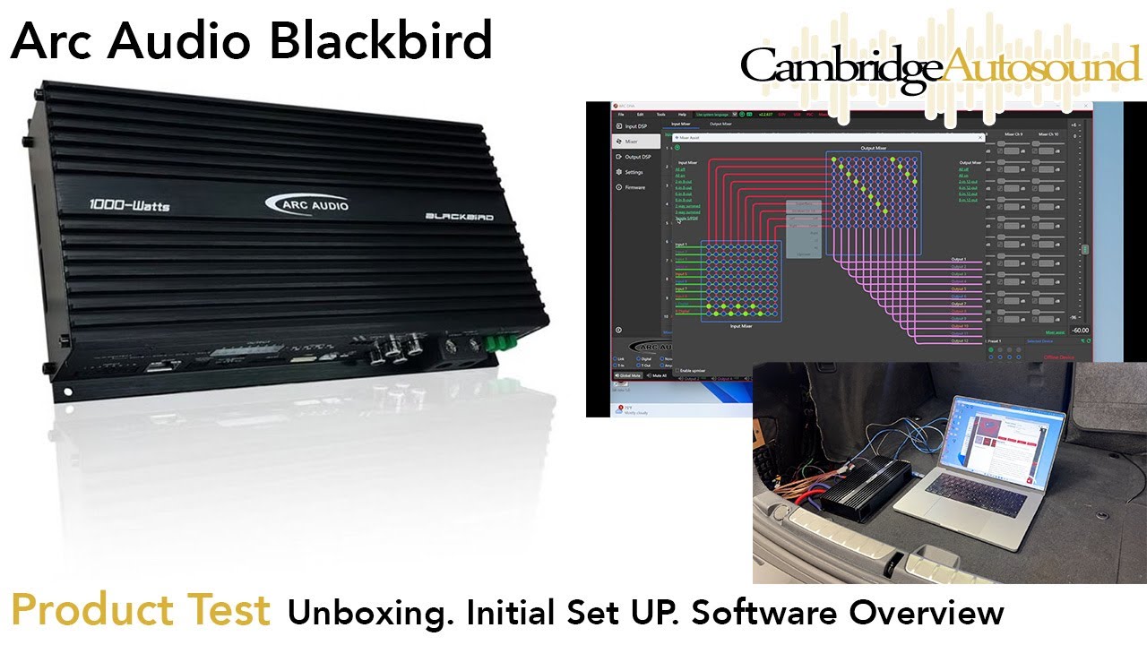 Arc Audio Blackbird - SQ 8 Channel DSP amp, but can it rival Helix and Audison?