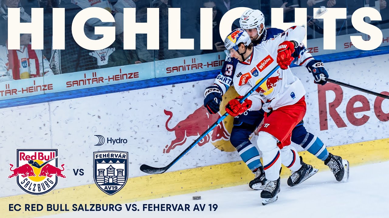 EC Red Bull Salzburg vs. Hydro Fehervar AV 19 - Game Highlights