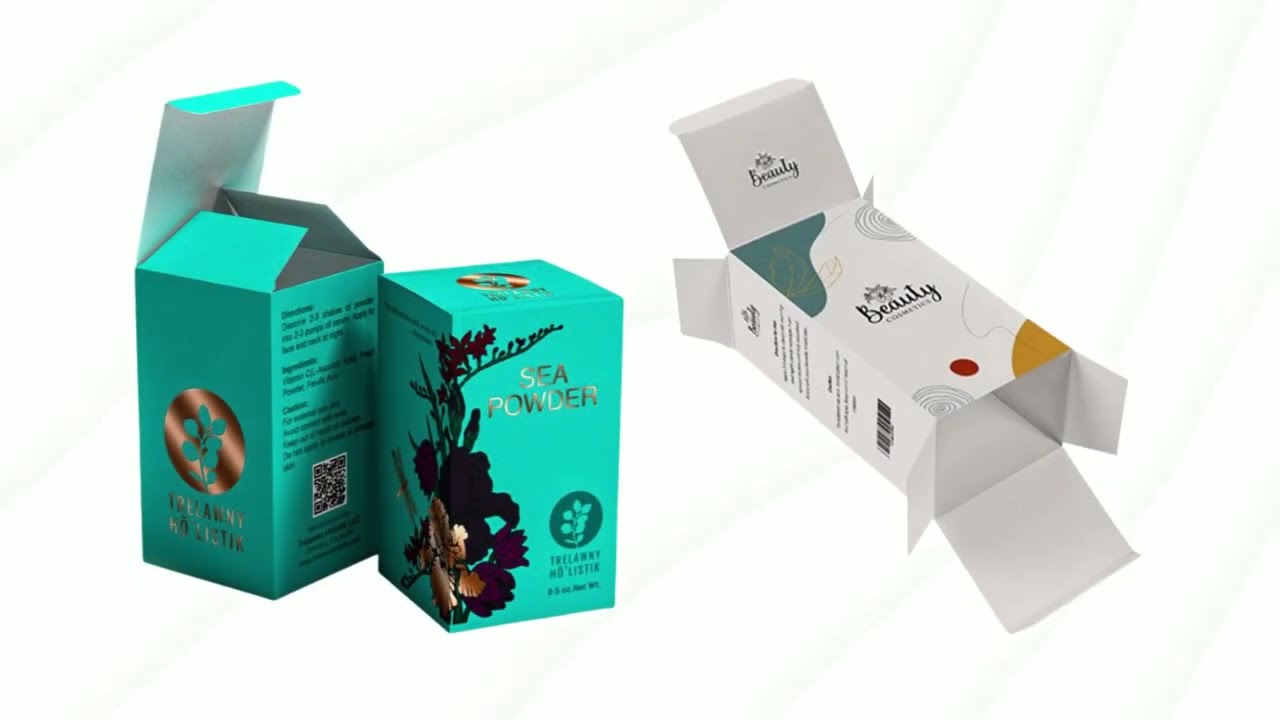 4x4x10 Cardboard Packaging Box Printing | Tuck End Style | White, Kraft, Black