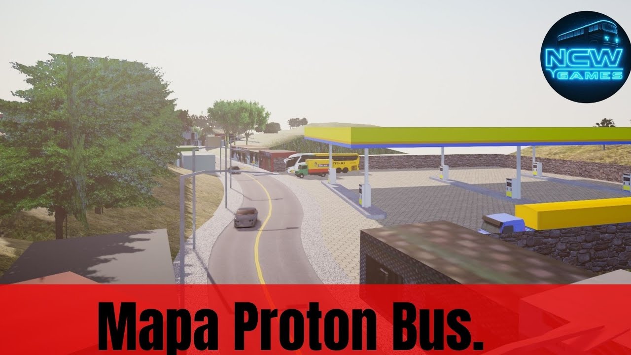 Proton Bus Simulator Mapa | Rota Rural V1 (fase4)