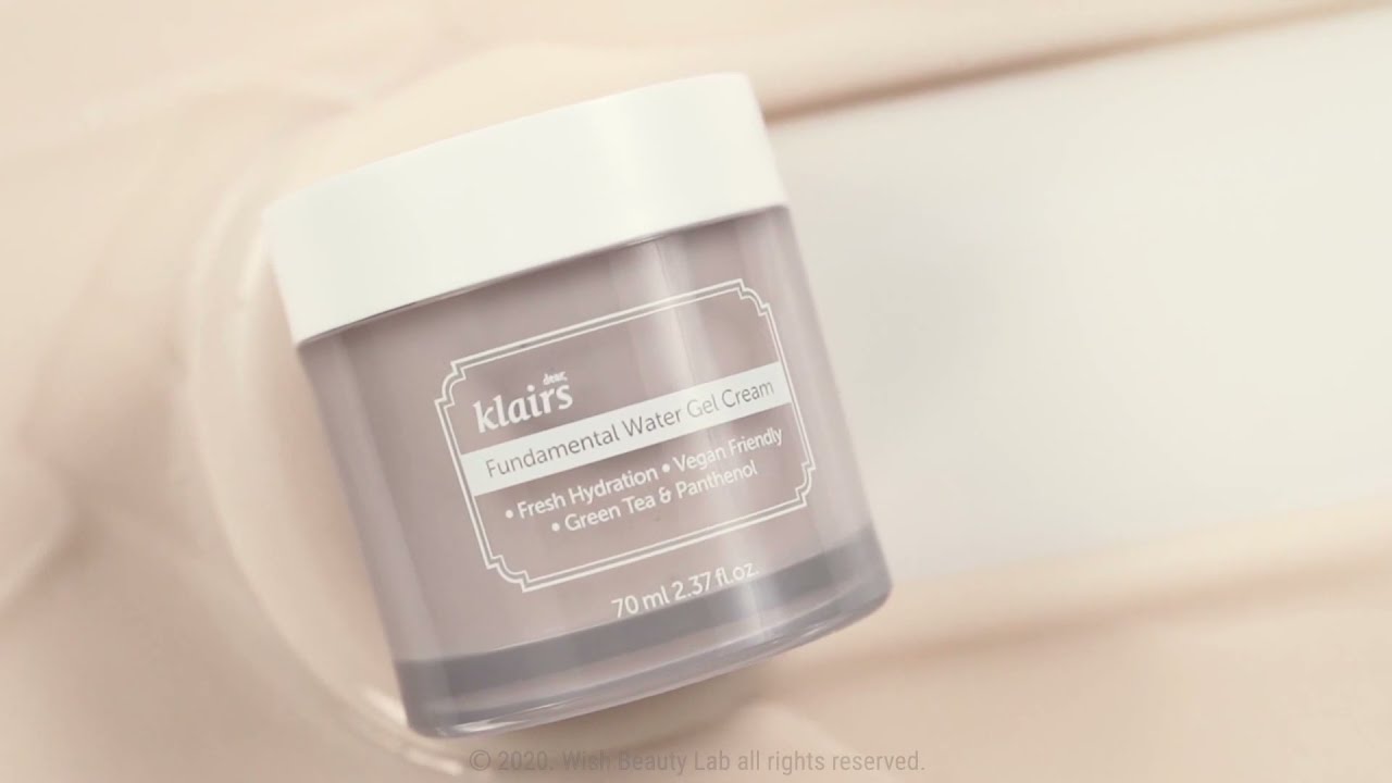 Dear, Klairs Fundamental Water Gel Cream (디어 클레어스 펀더멘탈 워터 젤 크림)