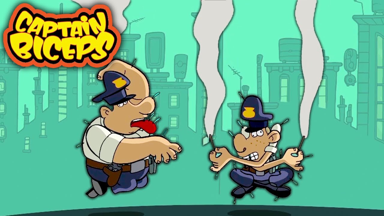 Captain Biceps | AKUPUNKTURE MAN | Saison 1 Épisode 7 | Dessin Animé en Français