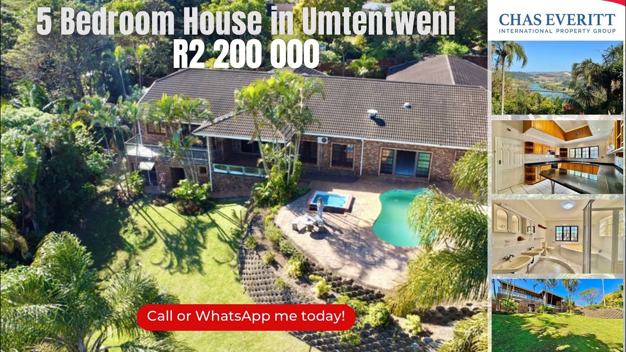 Spacious 5-Bedroom Family Home in Umtentweni 🌴 | R2.2m