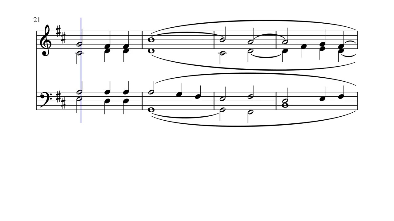 Saint Saens Calme Des Nuits Op 68 1 Arr For Keyboard sheet music, Noten, partitura, spartiti, 楽譜, 乐谱