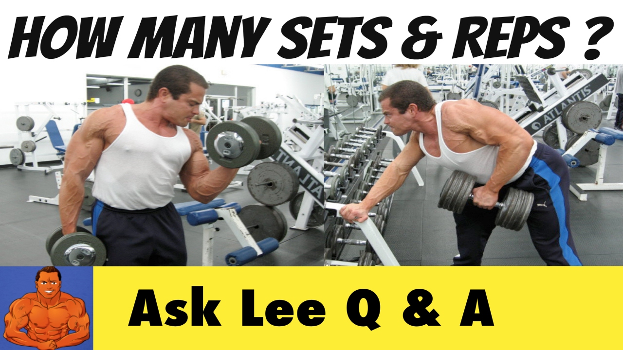 How Many Sets and Reps Should You Do When Lifting Weights?