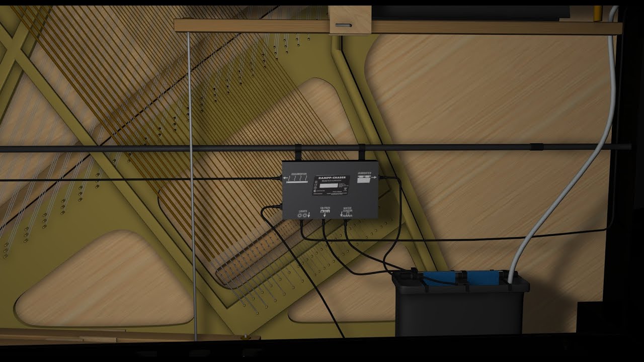 Der Einbau eines Piano Life Saver-Systems