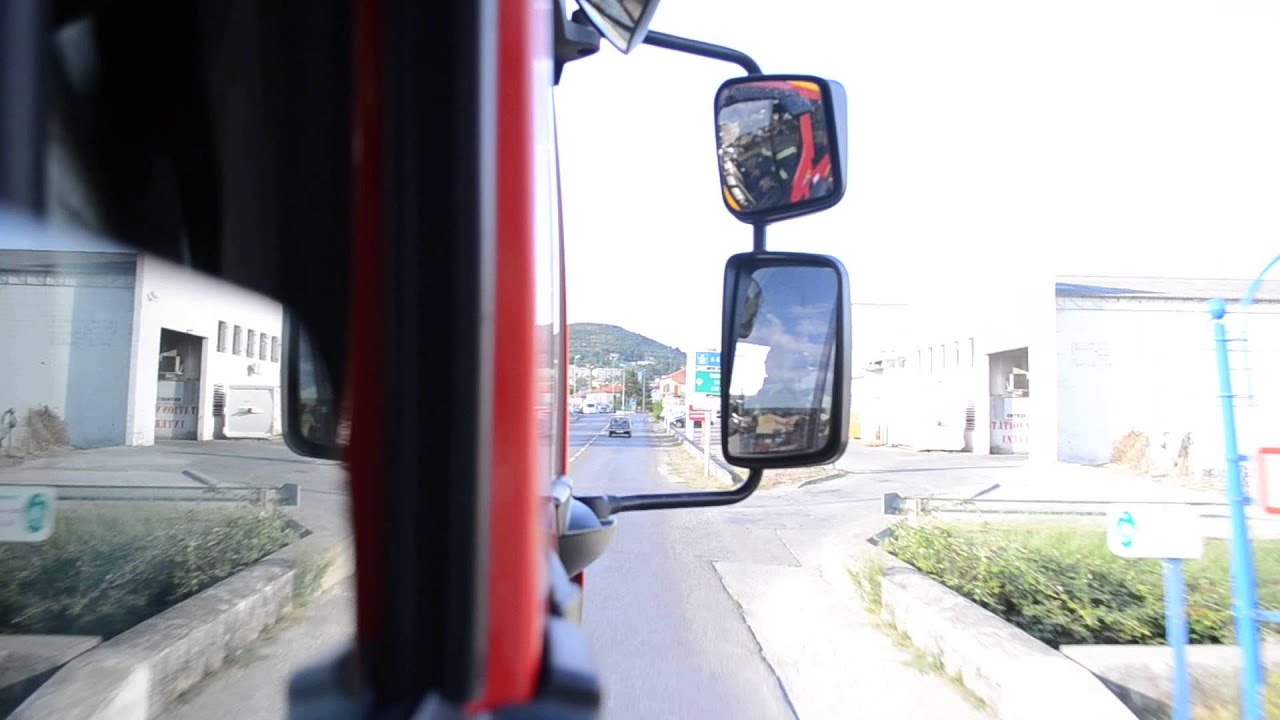 SDIS 04 - Départ FPT Manosque (Outside View)
