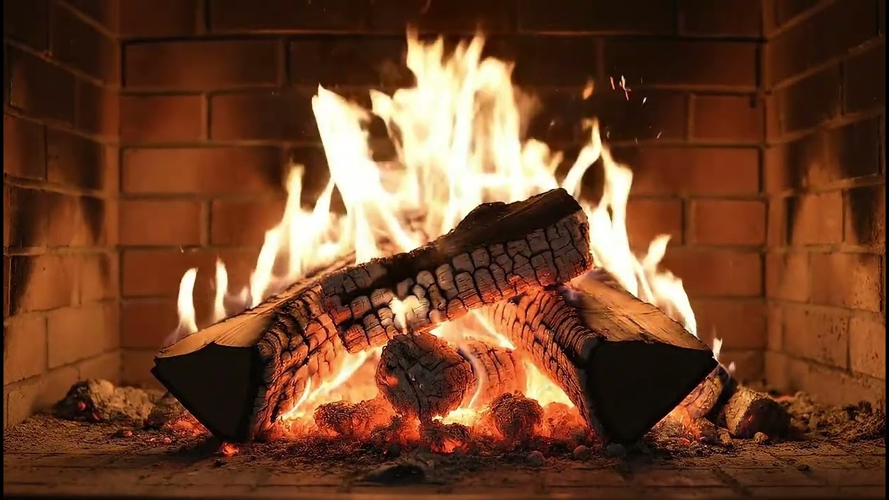 Cozy Fireplace 10 hours full HD 🔥