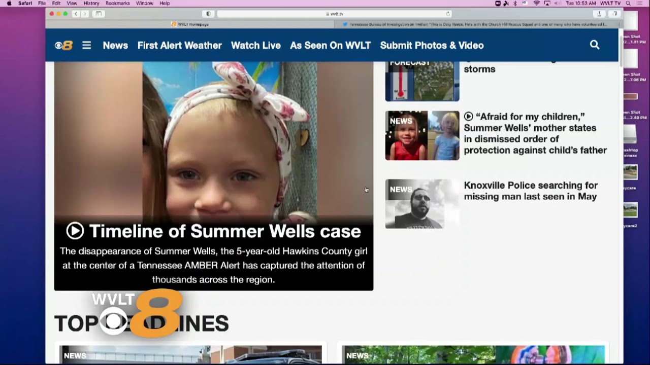 Searching for Summer Wells