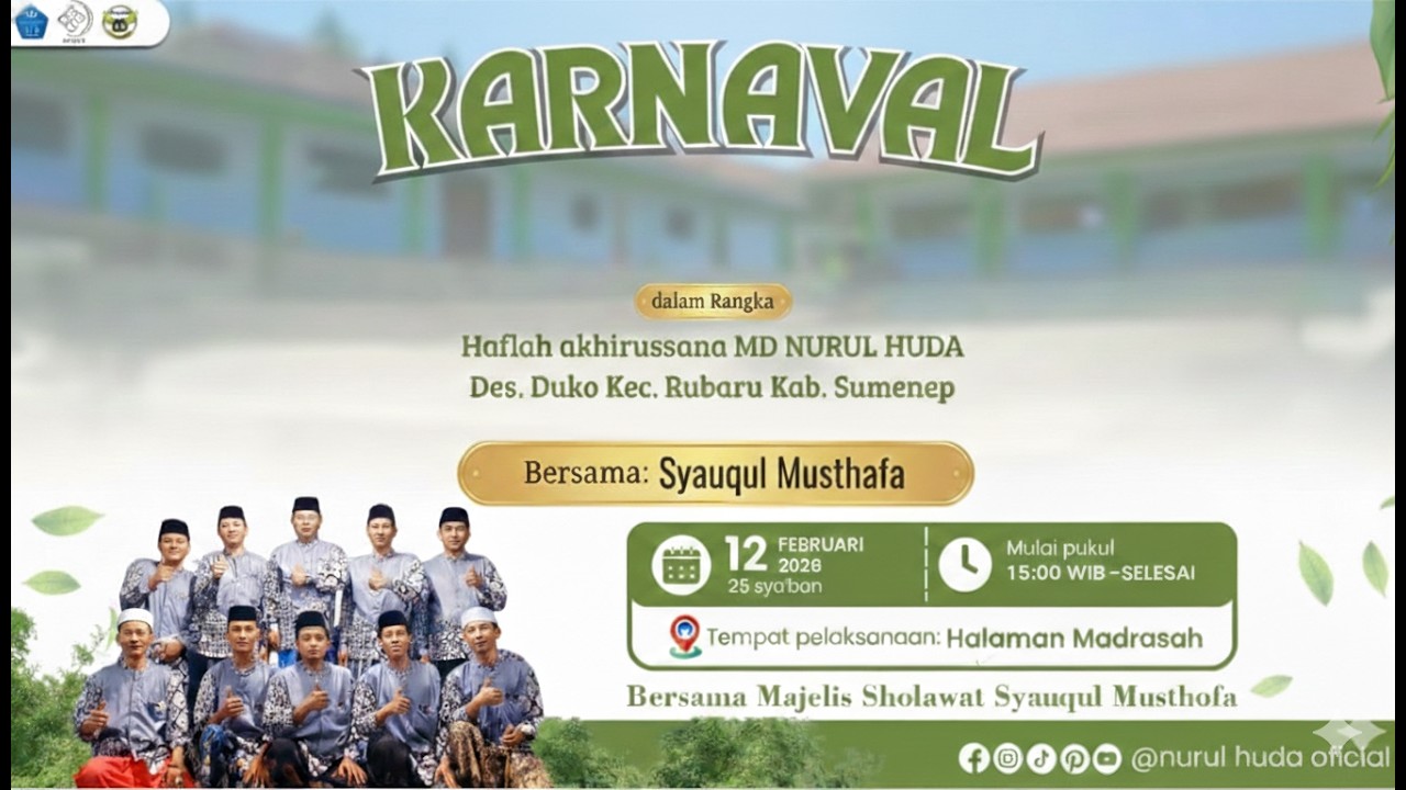 HAFLAH AKHIRUSSANAH MD NURUL HUDA Duko, Rubaru, Sumenep