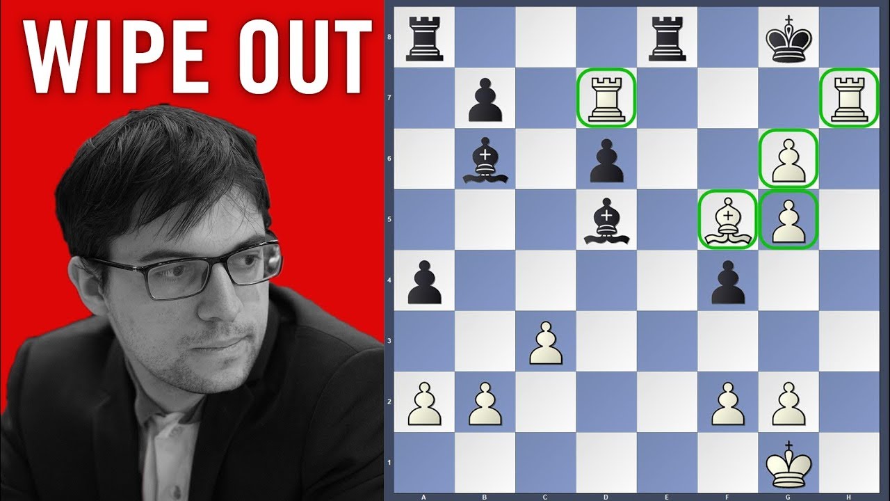 Wipe Out - Vachier-Lagrave vs Navara | Biel Chess ACCENTUS GRANDMASTER TOURNAMENT 18 Round 10
