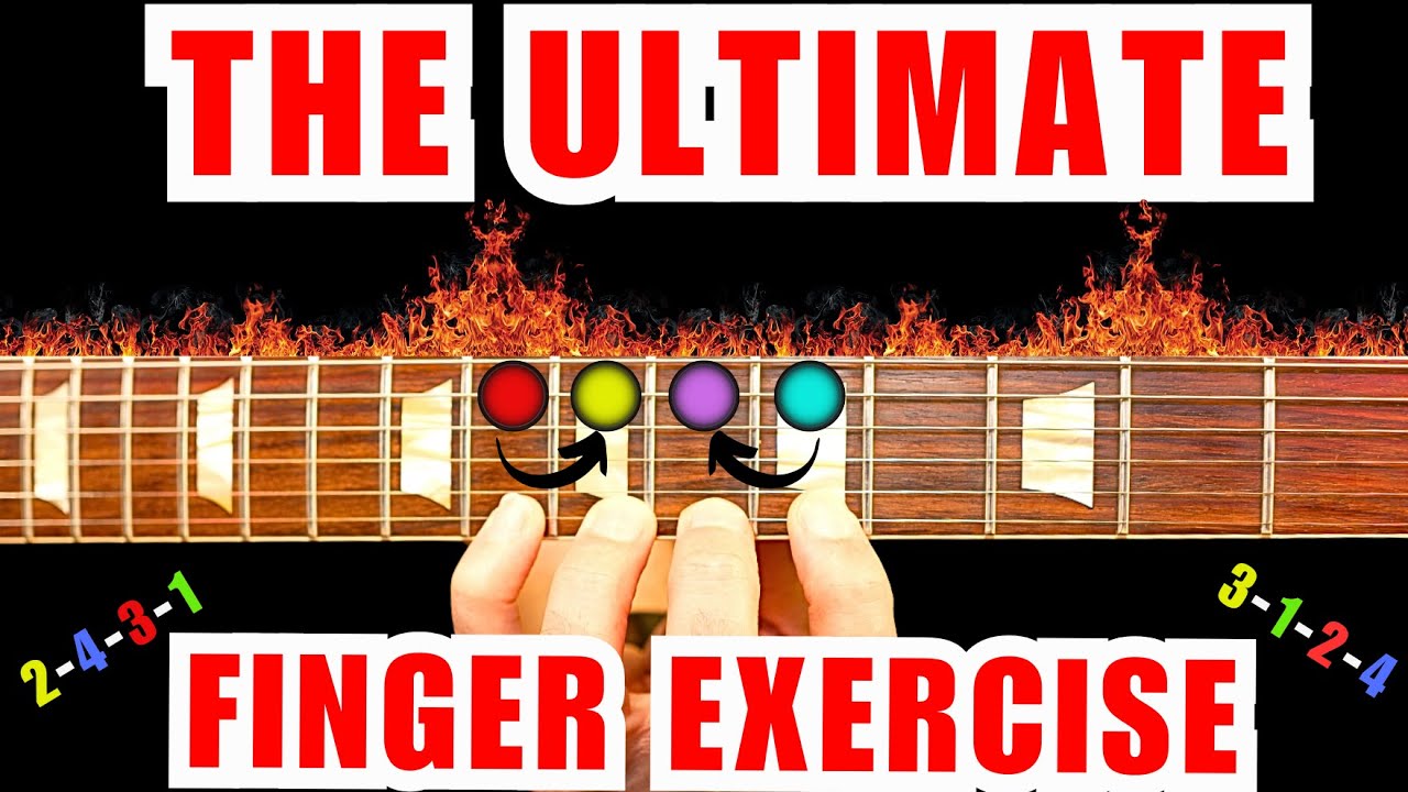 🔥The BEST Finger Exercise for Guitar – Get Faster Guaranteed! 🎸🤘