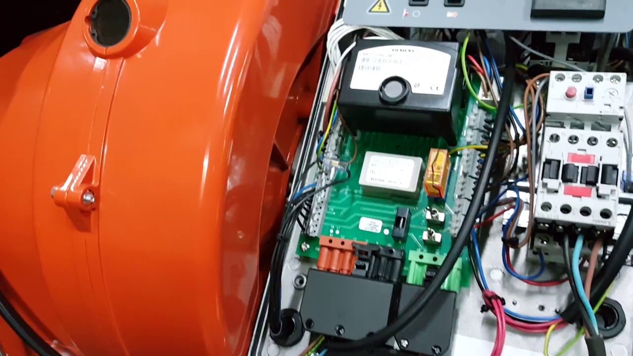 Calibracion y prueba del quemador TBG 360 MC de Baltur