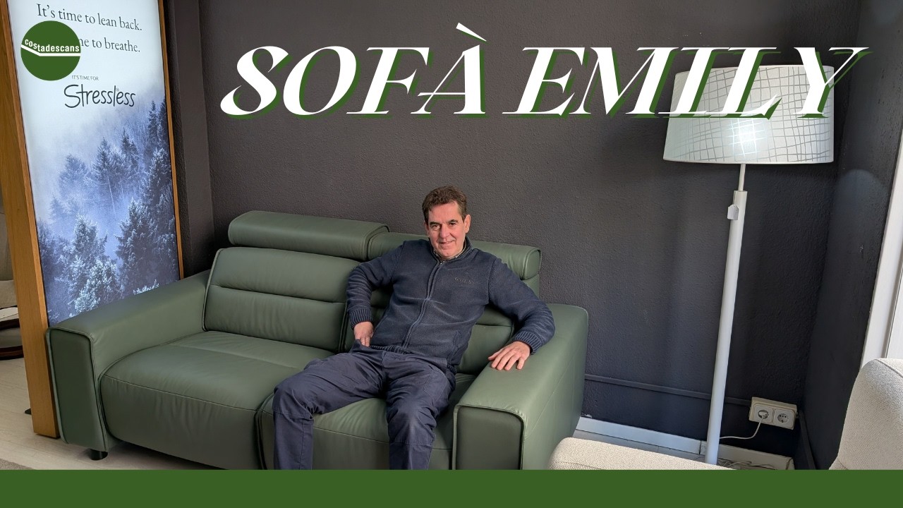 Sofà EMILY de Costadescans 🌿🛋️ | Relax Suprem i Disseny Nordic per a la Teva Llar a Mataró
