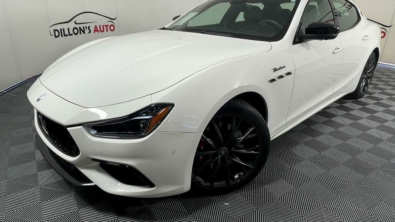 For Sale: 2022 Maserati Ghibli Modena - $42,790 - Located in NE, USA