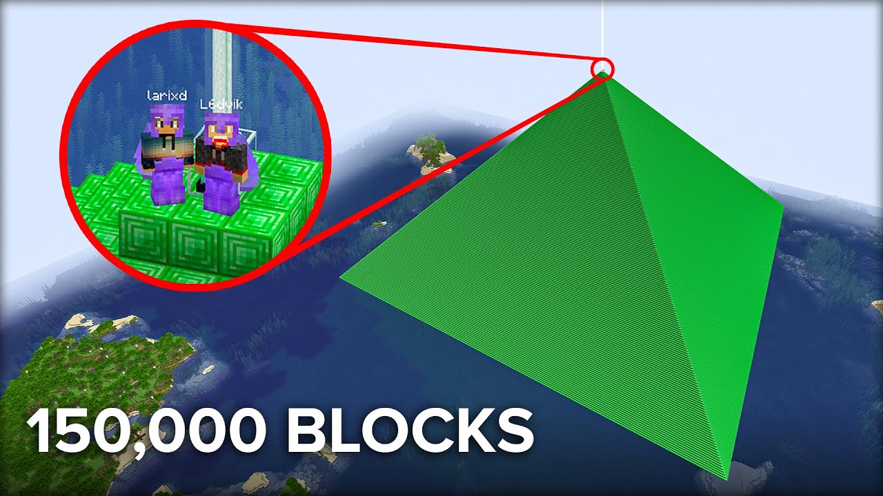 Building The Largest Beacon in Survival Minecraft