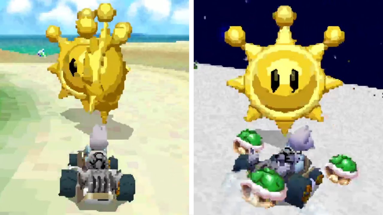 Mario Kart DS - Shine Runners (All Courses)