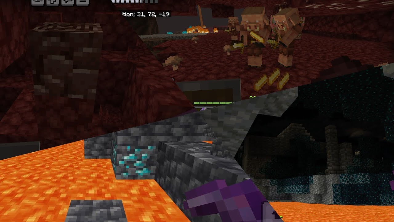 Minecraft Gameplay (Part-39) | New ancient city | Gold treding | netherite or diamond mining 