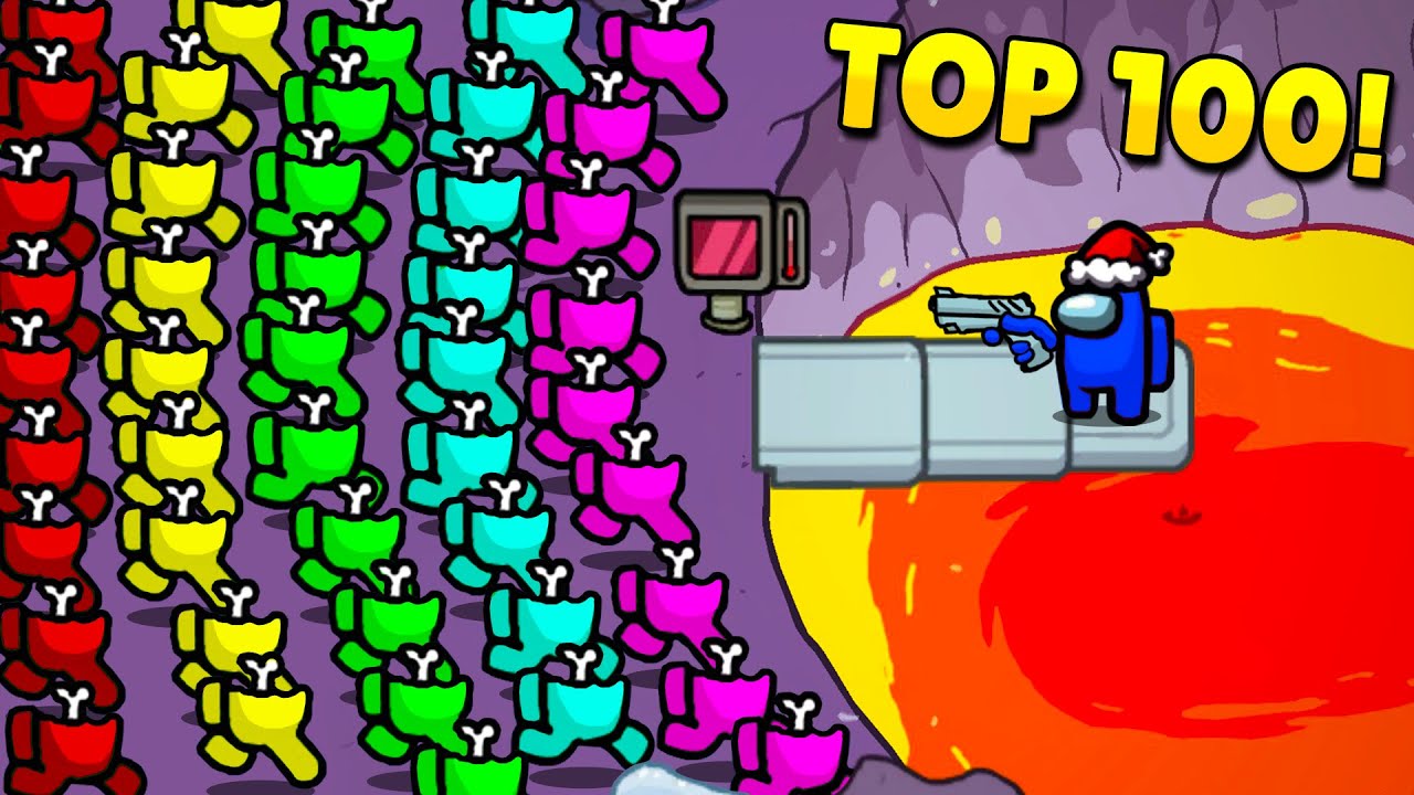 TOP 100 FUNNIEST FAILS IN AMONG US