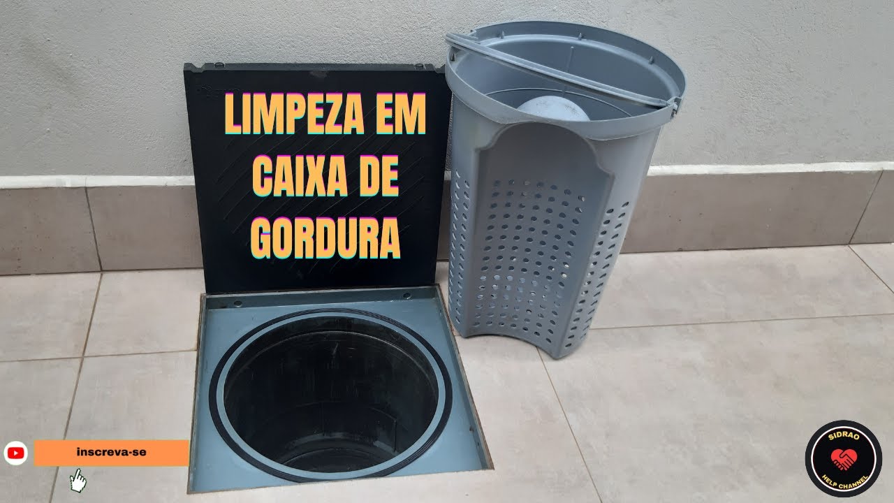 LIMPEZA EM CAIXA DE GORDURA TIGRE