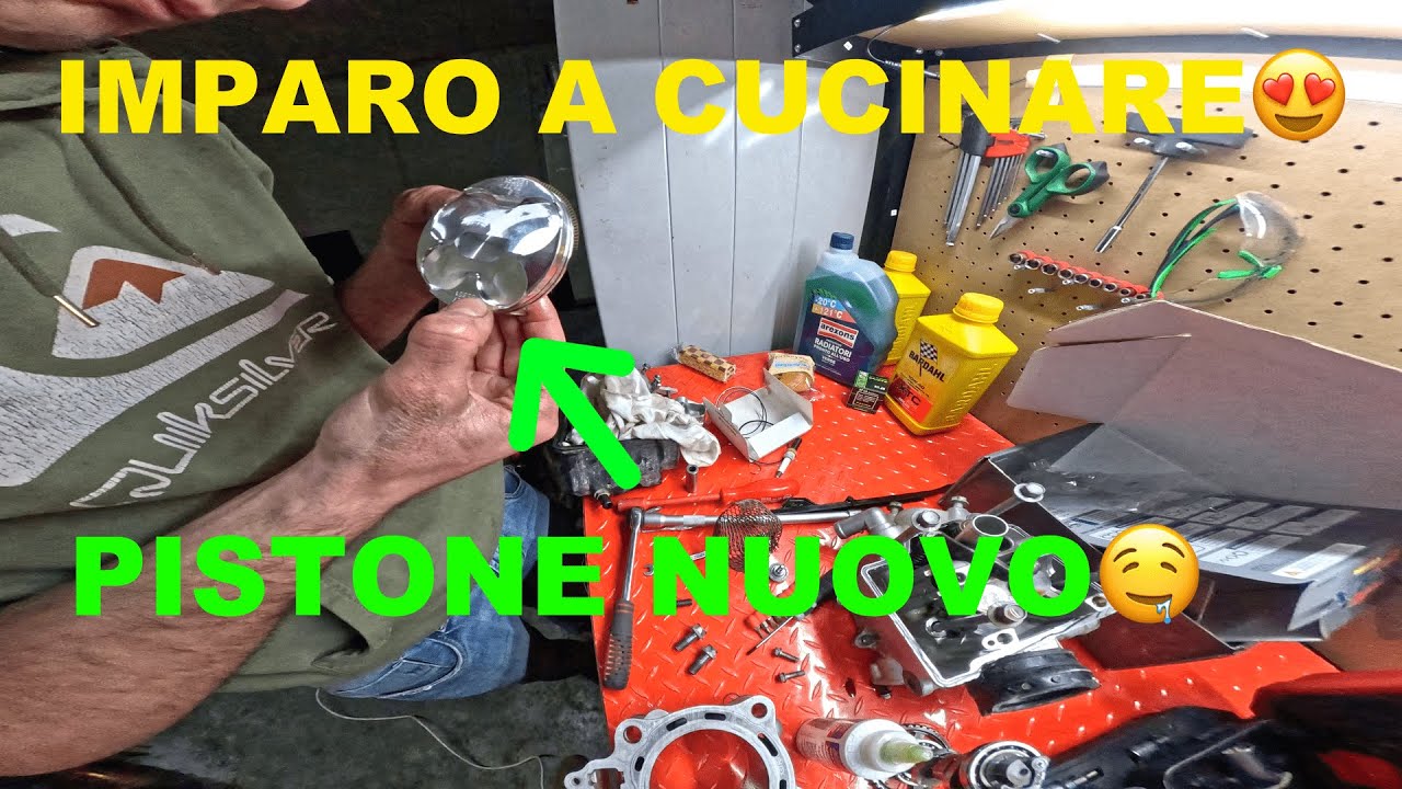 NUOVO PISTONE AL CRF🤤|100h e non sentirle😱