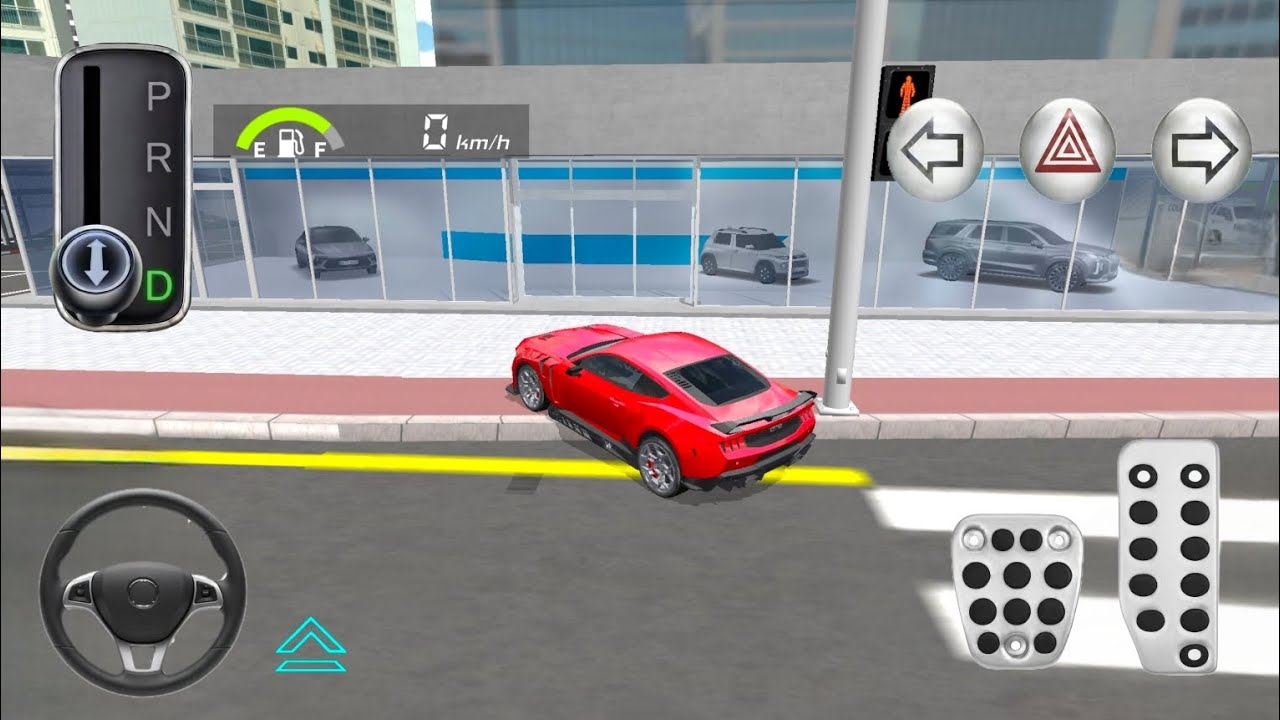 New Lightning McQueen Kia Carnival in The Showroom - 3D Driving Class 2026 gameplay #3dgame 