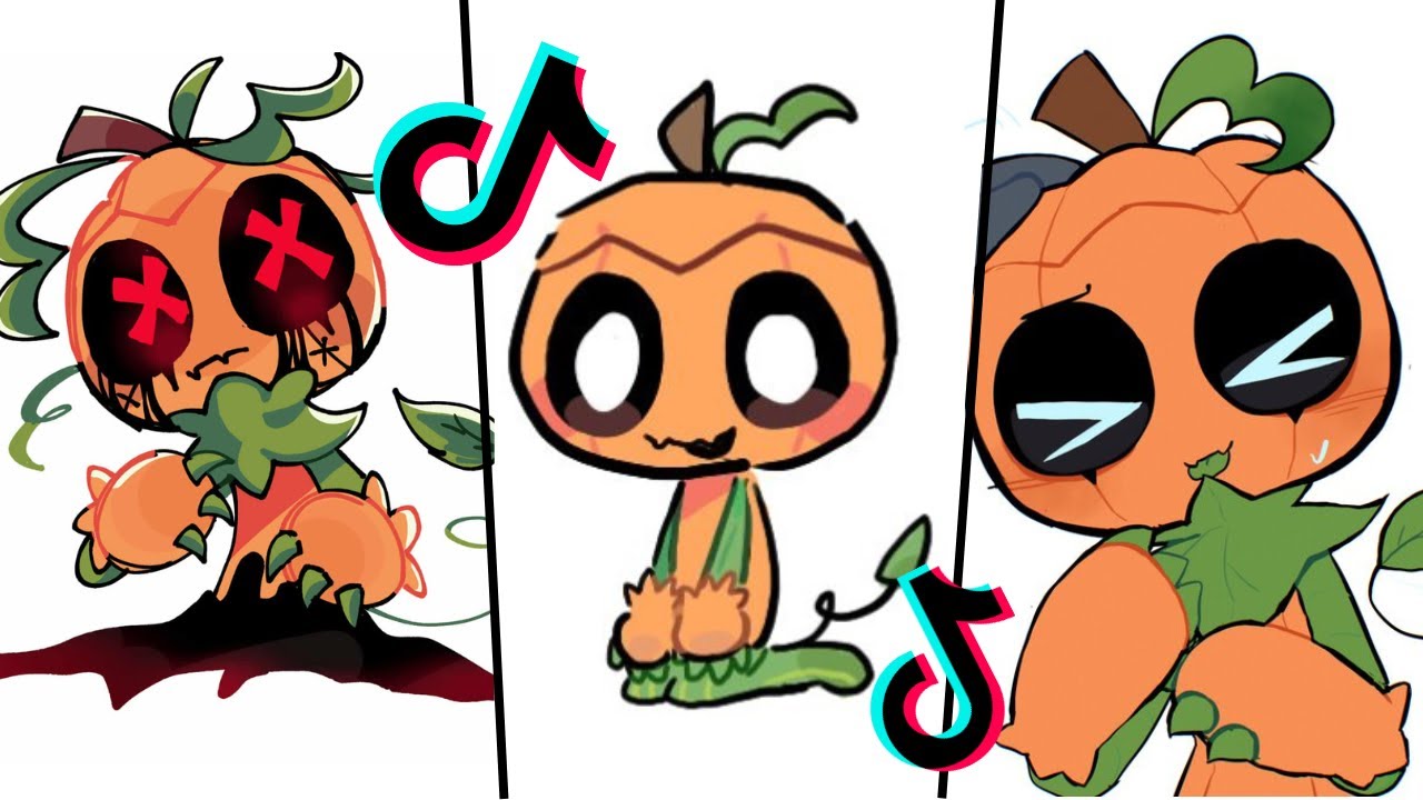 GOURDY! 🎃 tiktok's compilation‼️👻🦇 // ft. gourdy & dandy's world stuff !!