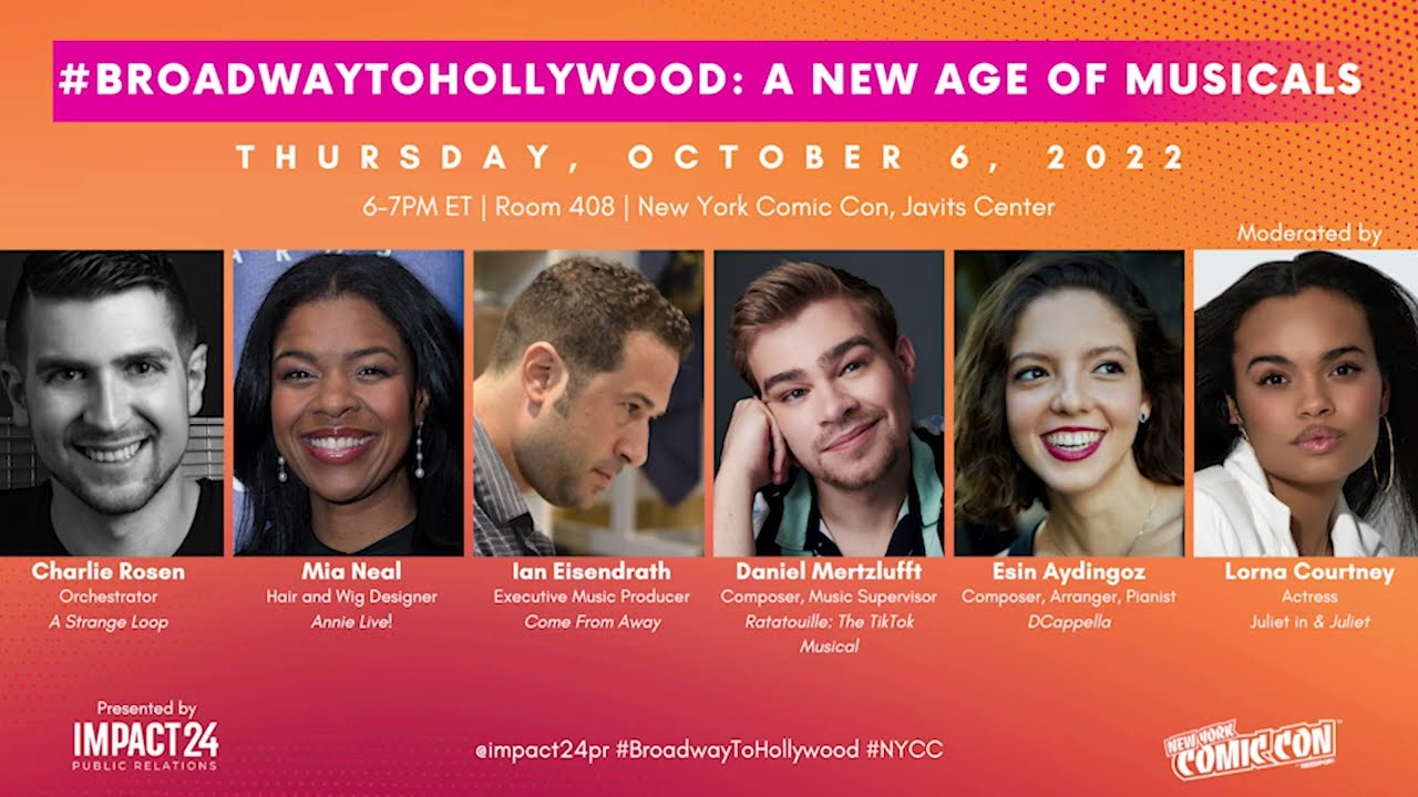 #BroadwayToHollywood | New York Comic Con 2022