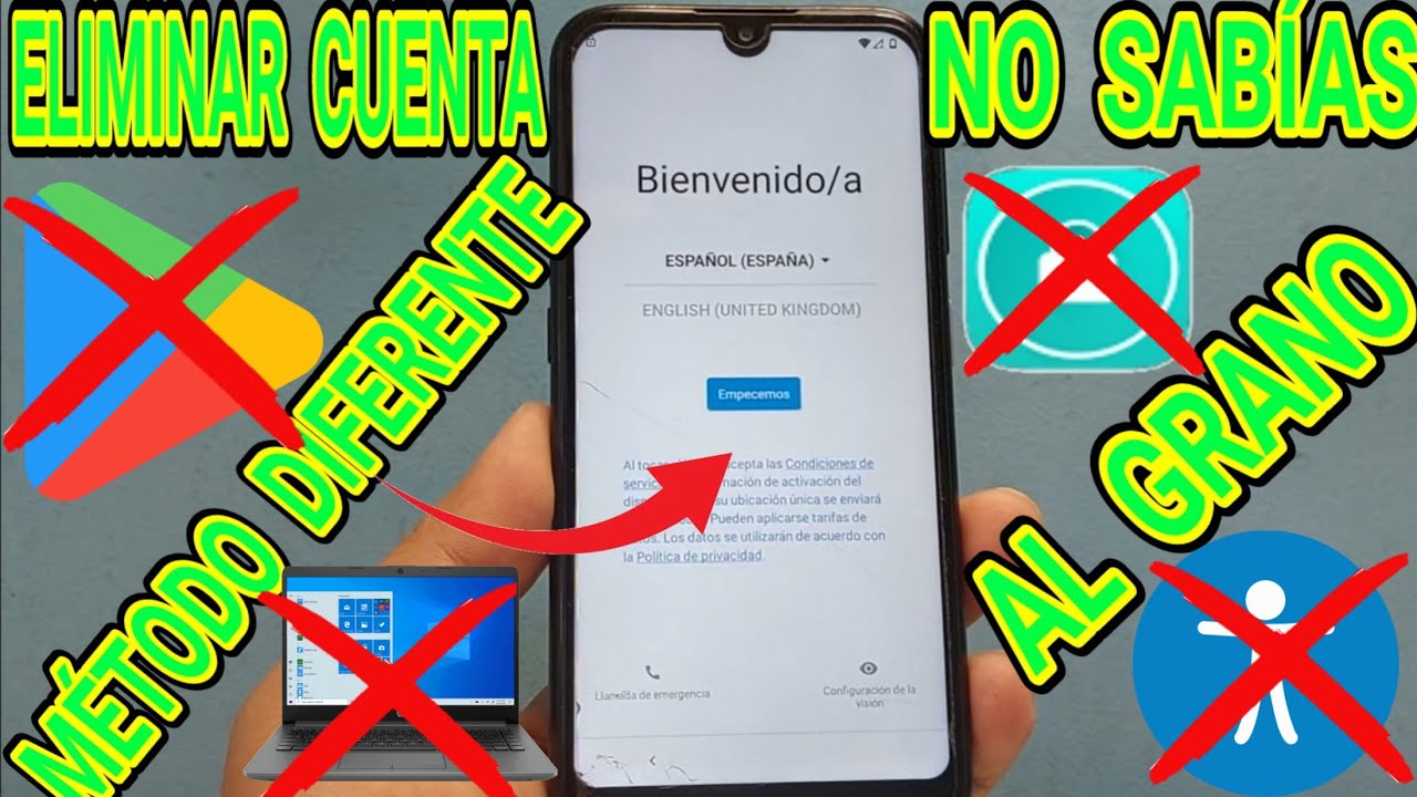 Eliminar Cuenta Google Nokia android 14 - 13 - 12 - 11 - sin pc - 2025