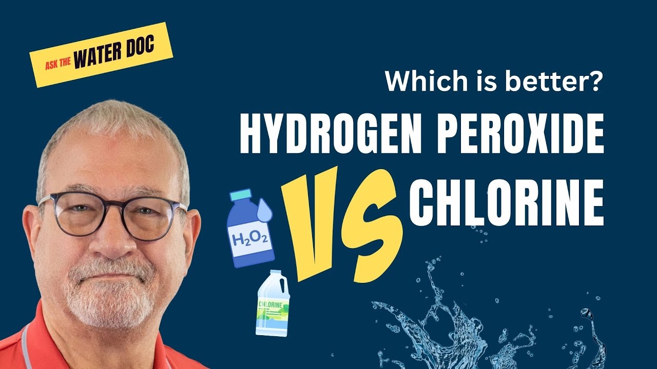 Hydrogen Peroxide Is The Best For Removing Iron & Sulfur
