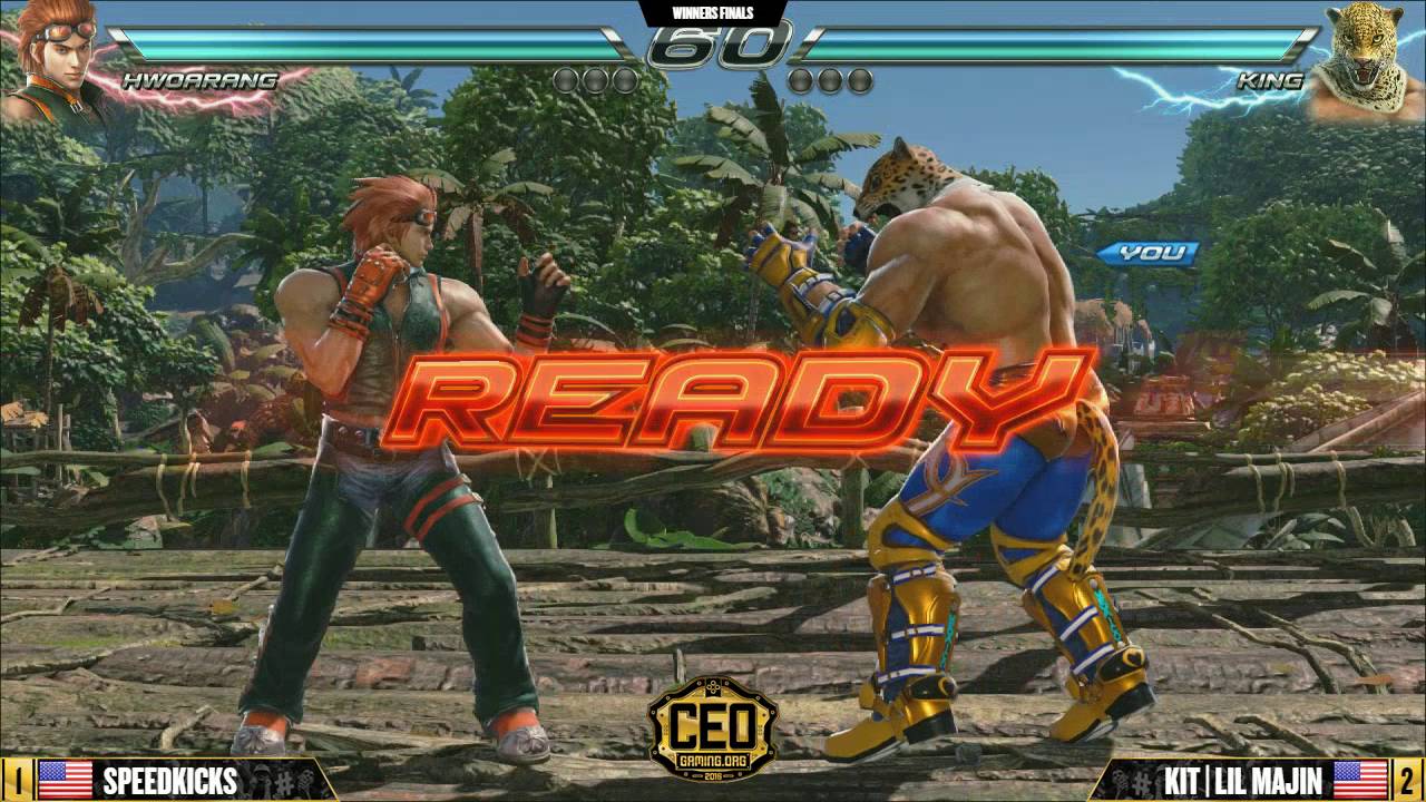 TEKKEN 7: SPEEDKICKS VS. KIT | LIL MAJIN | Топ-8 | CEO 2016