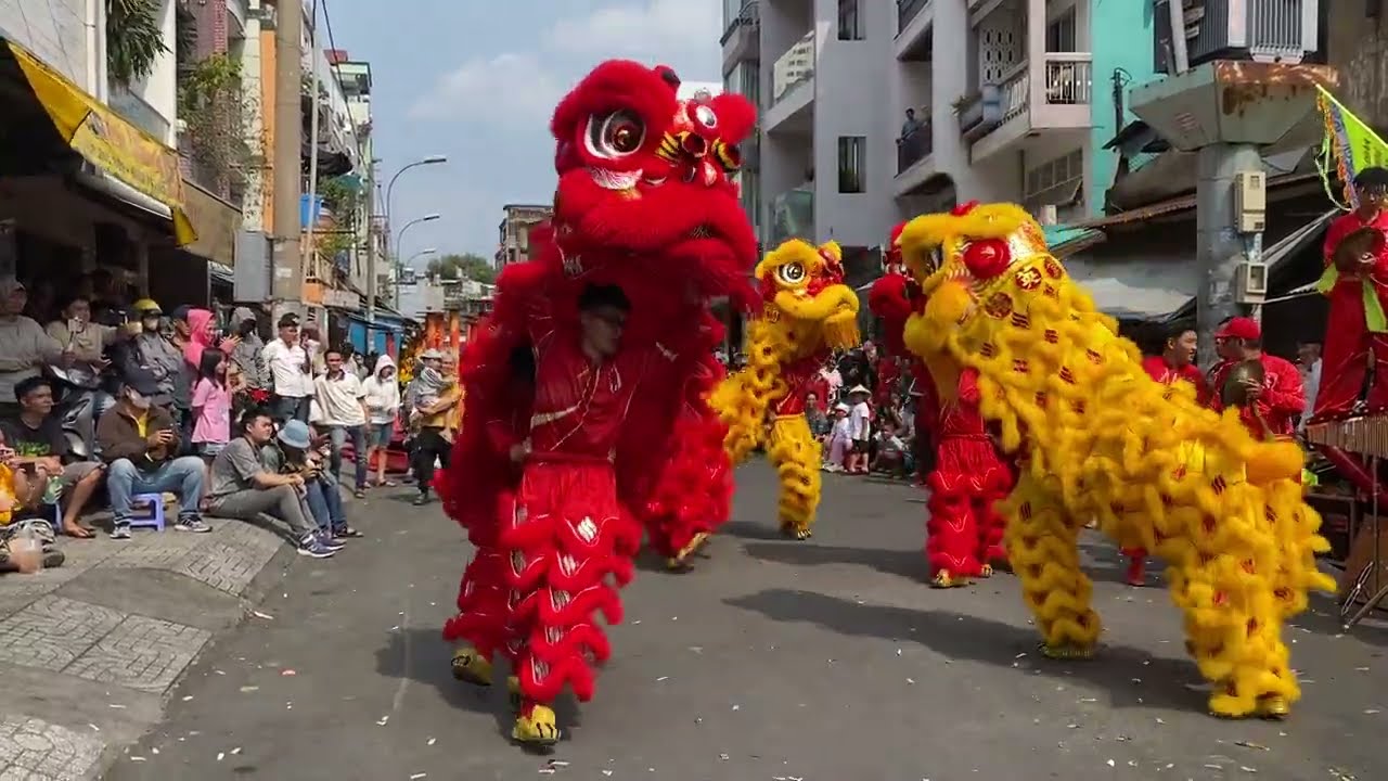 TINH ANH ĐƯỜNG NGŨ PHÚC LÂM MÔN MÚA LÂN , MÚA RỒNG HAY NHẤT 2026