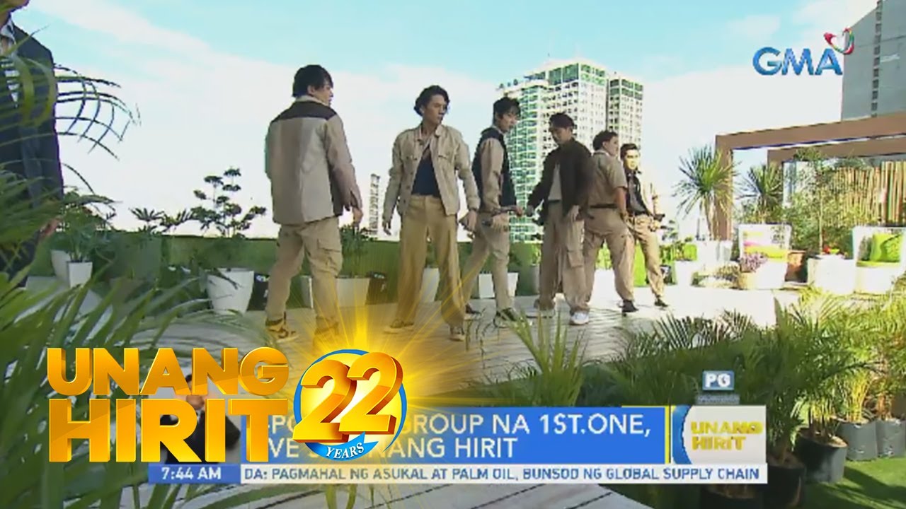 LIVE sa UH: Ppop boy group 1st.One, humataw sa ‘Unang Hirit’! | Unang Hirit