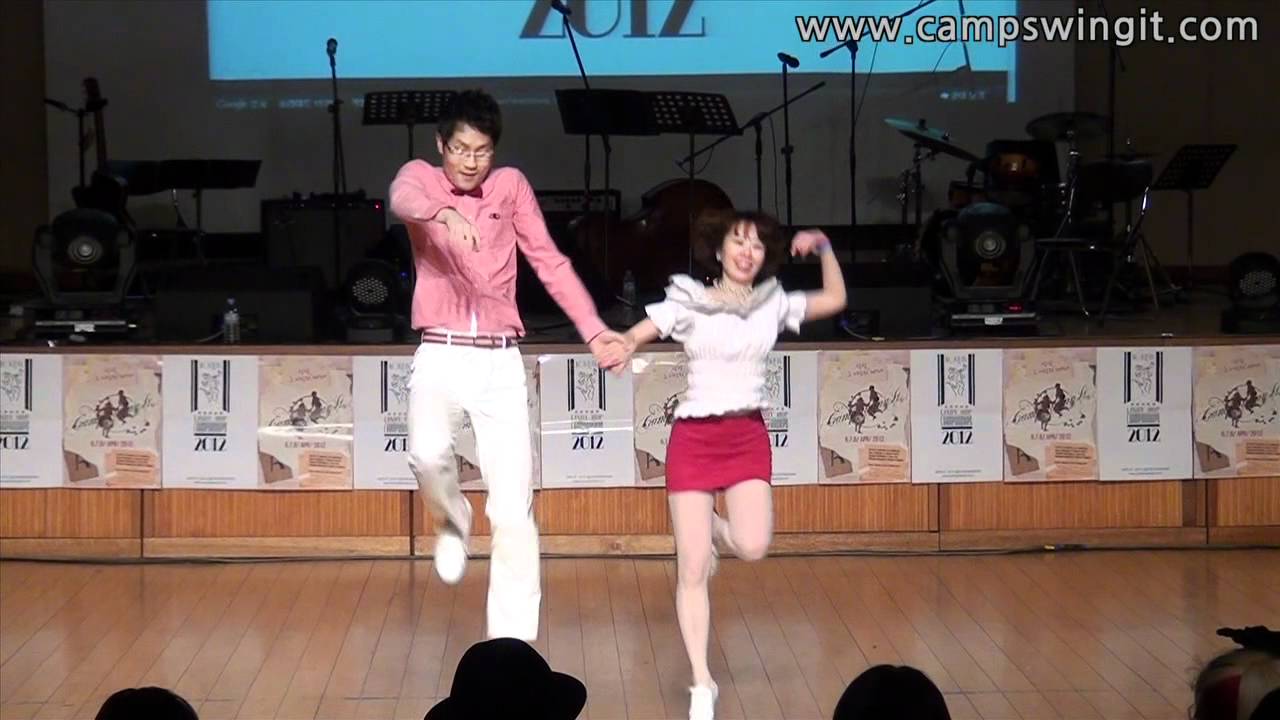 KLHC2012 Lindy Hop Classic - 주군 & 빨강구두 (Jaekyu Ju & Eunkyung Amy Song)