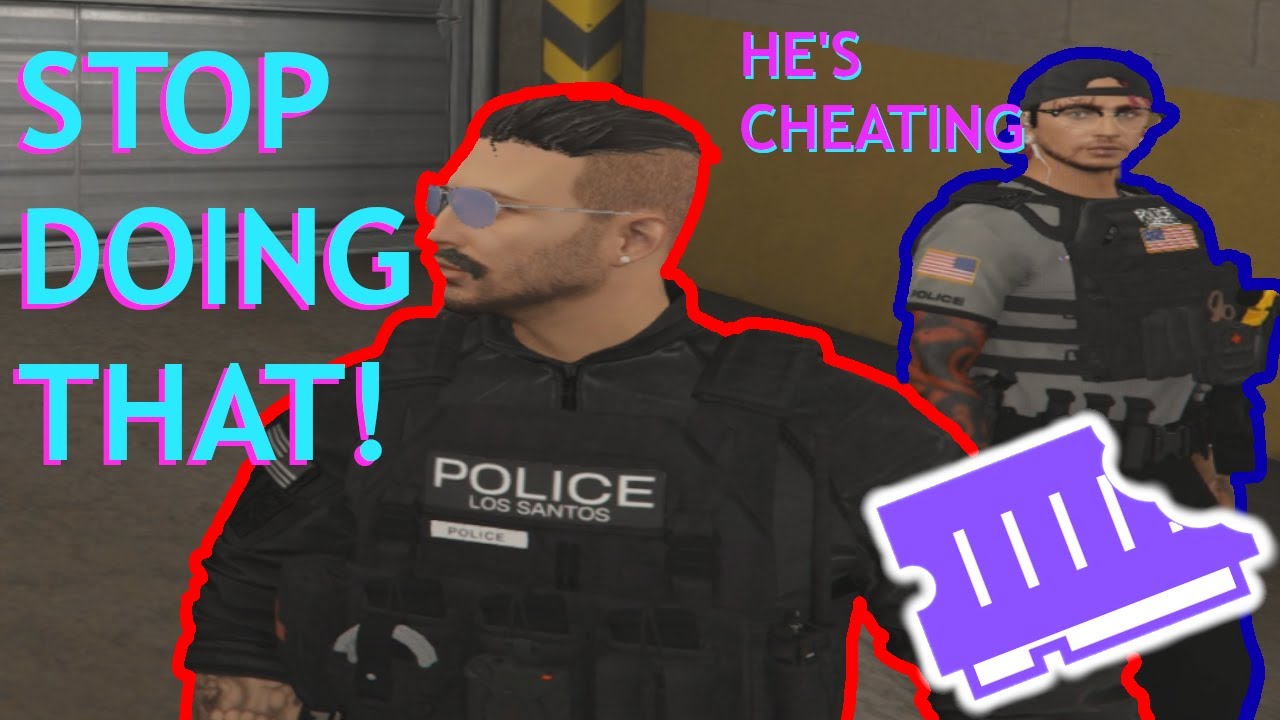 Glitching and trolling police officers in GTA RP until I get banned