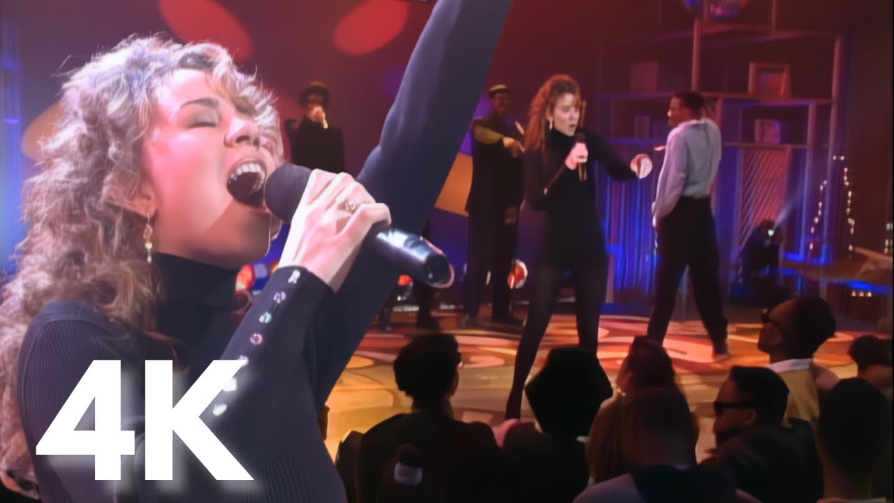 Emotions - Mariah Carey (Live from 1992) [4K Remastered]