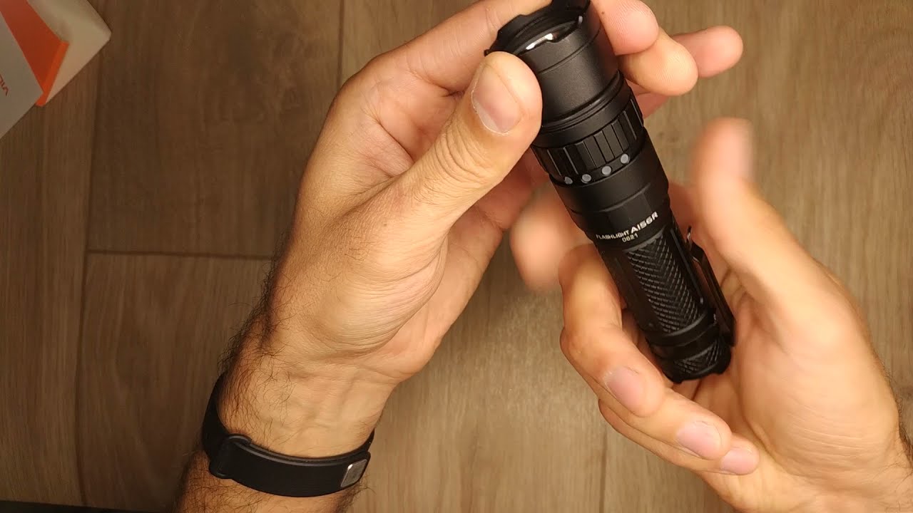 Фонарь ручной Videx VLF-A156R, аккумулятор 21700, USB Type C