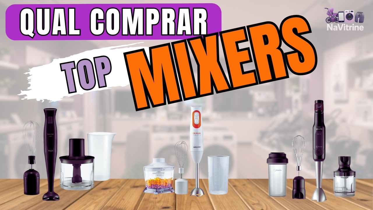 MELHORES MIXERS para cozinha!  Melhores mixers 3 em 1, para COMPRAR!