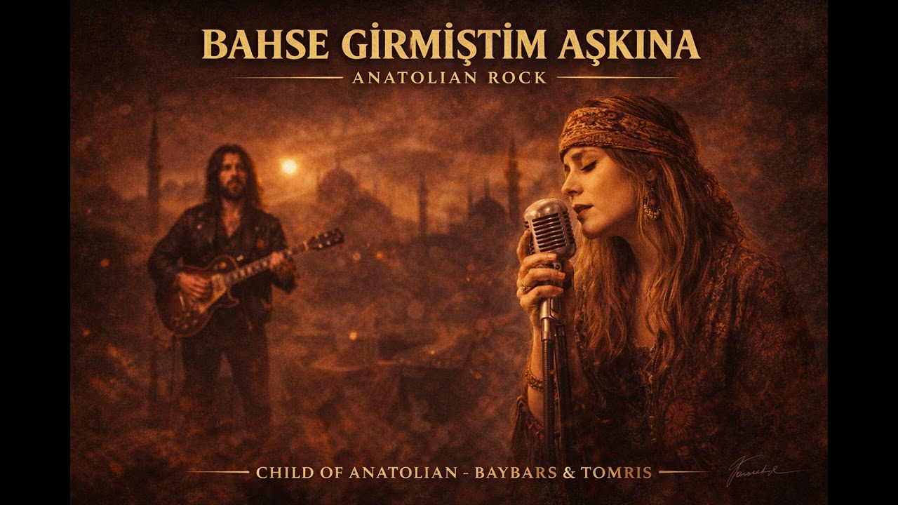 BAHSE GİRMİŞTİM AŞKINA  I  1970'S PSYCHEDELİC ANATOLİAN ROCK-COVER TOMRİS