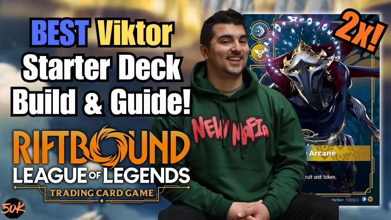 ЛУЧШИЙ гайд по сборке и выбору стартовой колоды Виктора! | Riftbound League of Legends TCG Origins