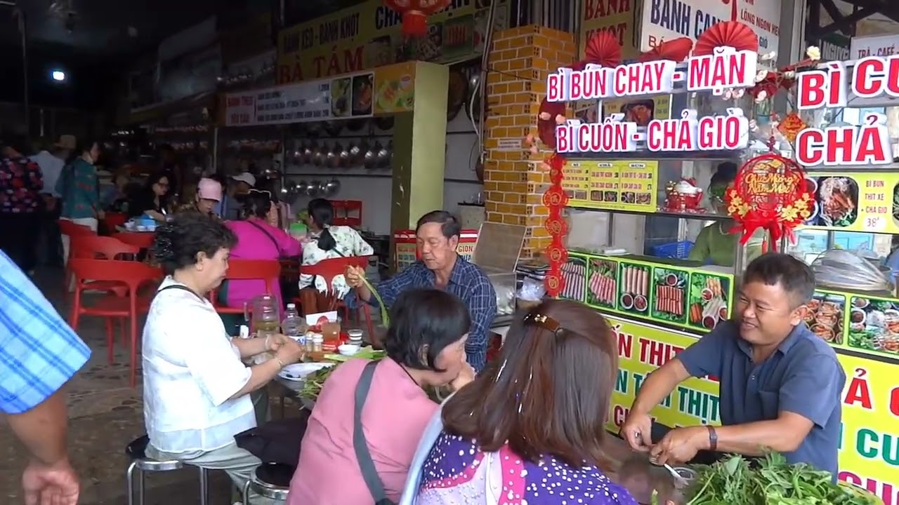 DU XUÂN MÙNG 5 TẾT BÍNH NGỌ NÚI BÀ TÂY NINH ( Ghé qua quán Bánh xèo 1m2 của Bà Năm  ) 